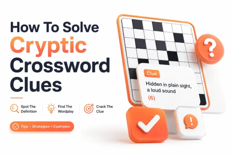 How to Solve Cryptic Crossword Clues: A Beginner’s Guide